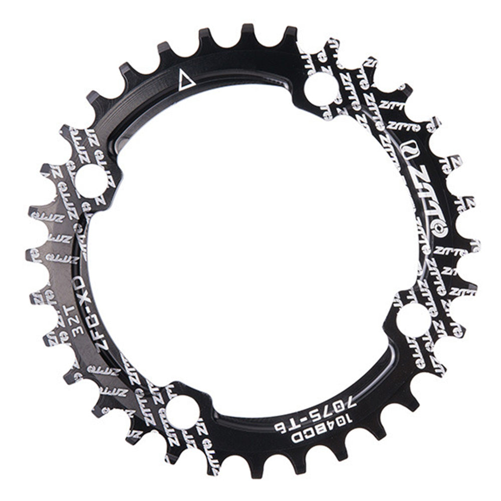 ZTTO 104BCD Positive Negative Teeth Bike Single Chainring Aluminum Alloy Crankset Single Speed Disc ZTTO 104BCD Positive Negative Teeth Bike Single Chainring Aluminum Alloy Crankset Single Speed Disc